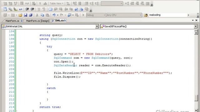 ADO NET connected model Урок№27 смотреть онлайн