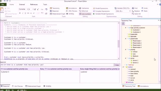 Fluent Editor 2014 - Reasoning and XML Preview смотреть онлайн