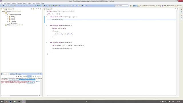 Tutorial JAVA Principiante 4# for each y boolean смотреть онлайн
