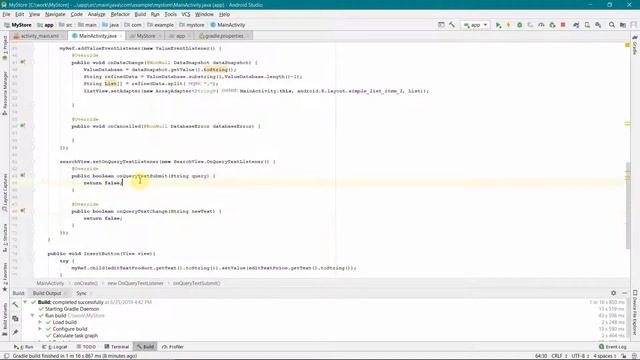 How to implement search view functionality in the App using Firebase Database in Android Studio? смотреть онлайн