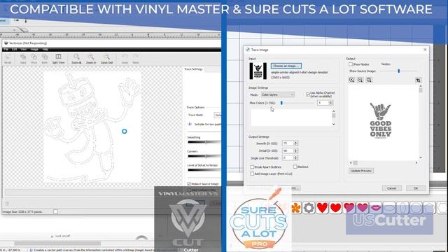 The SC2 Vinyl Cutter and Plotter - Create Signs, Stickers, Stencils, T- Shirts, Clothing & More! смотреть онлайн