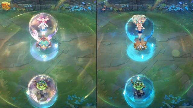 Ocean Song Seraphine vs Ocean Song Seraphine Prestige Edition Skins Comparison (League of Legends) смотреть онлайн