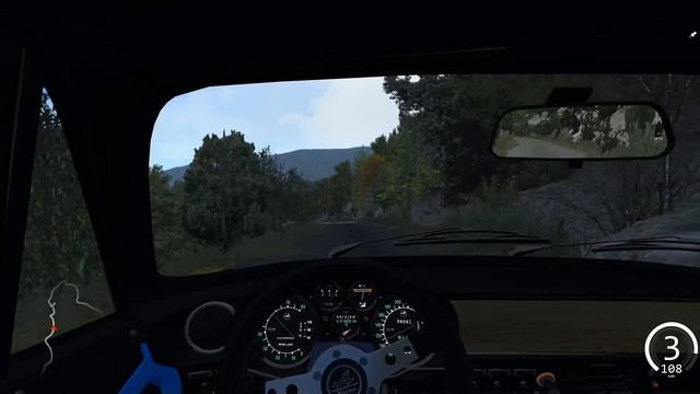 Renault Alpine A110 1600S + Peyregrosse - Mandagout on Assetto Corsa смотреть онлайн