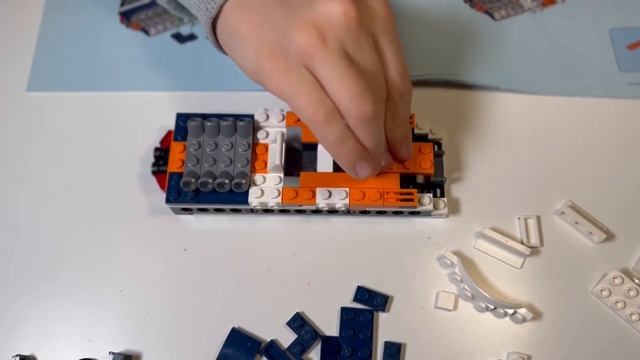 РАЗРУШИЛ ЛОДКУ LEGO ?| СОБРАЛ ОРАНЖЕВУЮ ГОНОЧНУЮ МАШИНУ?#lego #сборка #legocreator