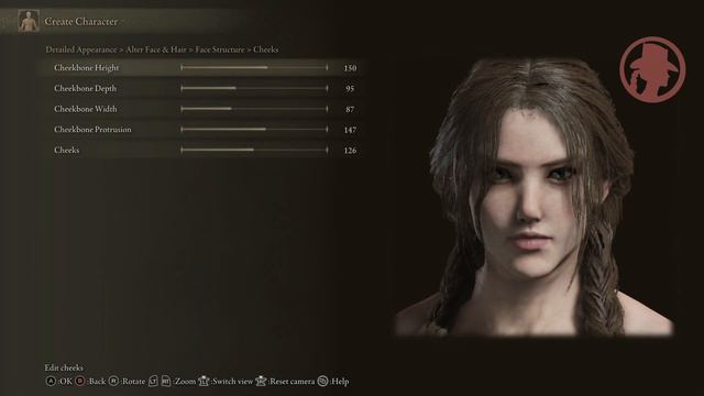 ELDEN RING female character creation real woman face смотреть онлайн