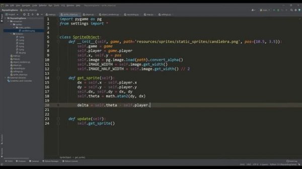 Creating a DOOM (Wolfenstein) - style 3D Game in Python