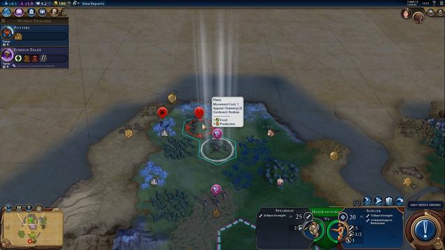 Civilization 6 - India - Gandhi - Part 1 смотреть онлайн