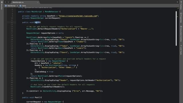 Unity: Asset RestClient for Unity - Ismael Nascimento 'Ash' смотреть онлайн