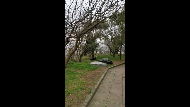 Фороский парк, Набережная и море Фороса ( Крым). смотреть онлайн