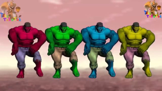 Learn Colors #DameTuCosita Spiderman Alien Dance W Cartoon Nursery Rhymes For Children