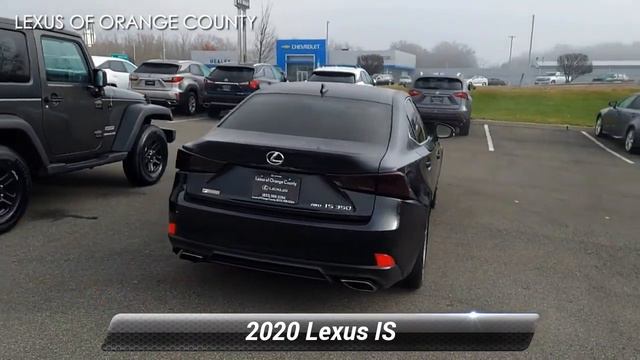 Certified 2020 Lexus IS IS 350 F SPORT, Middletown, NY 10287P смотреть онлайн