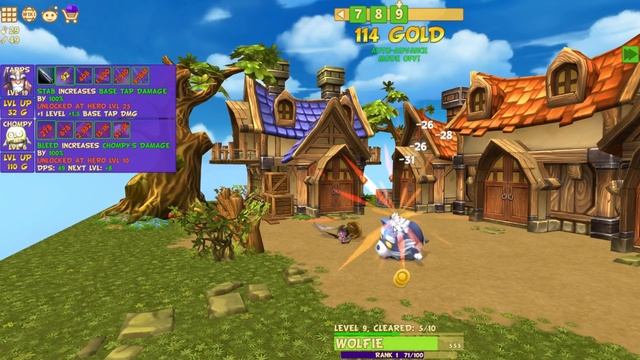 Tap Tap Infinity #1 - Clicker Heroes Reskinned? смотреть онлайн