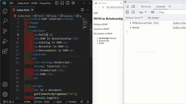 How DOM JavaScript Brought Brothers and Sisters Together || JavaScript for Beginners - 106 смотреть онлайн