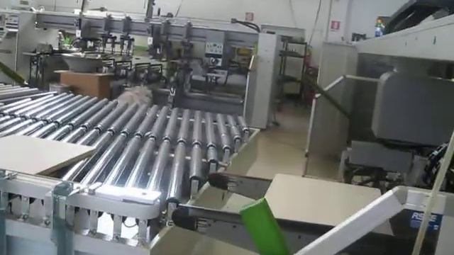 Test-run In SOFIT Of BIESSE Drilling Line FDT CN With RBO Handling (Loader And Stacker Mod. Winner)