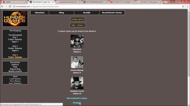 hunger games simulator with tons of custom events смотреть онлайн