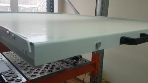 Стеллажи с выкатными платформами