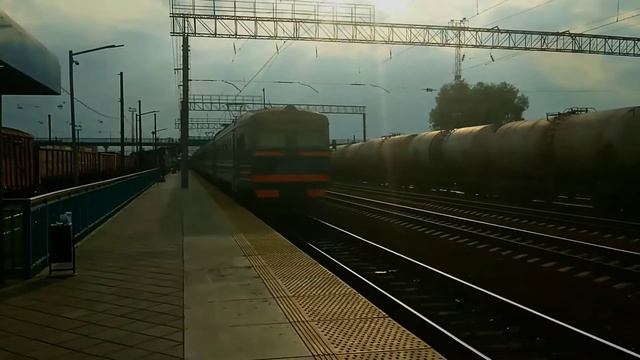 Отправление ЭР9Е-609 со станции Брест-Восточный смотреть онлайн