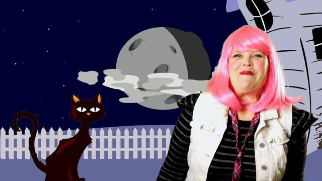 Little Black Cat | Halloween Counting Songs for Kids смотреть онлайн