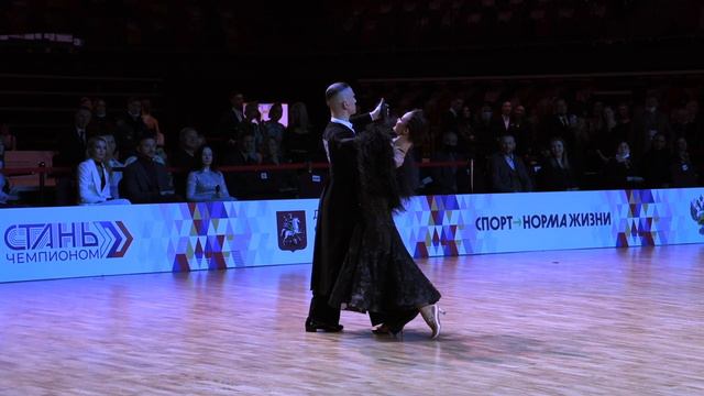 SlowFox Evgeny Sveridonov - Angelina Barkova Russian Championship Amateur Standard 2021 смотреть онлайн