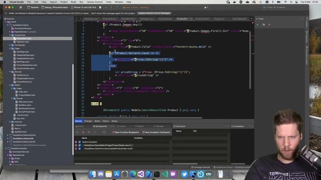 App In The Cloud - Live - Building an app with Mobile Blazor Binding - Episode 8 смотреть онлайн