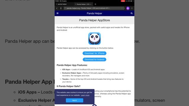 Как скачать Panda Helper на IOS смотреть онлайн