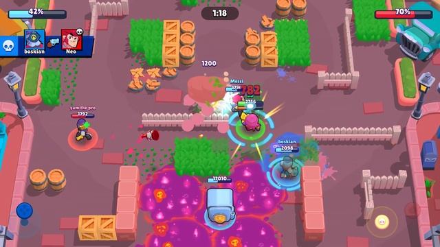 Brawl Stars: Heist - Gene - Rolling Rumble смотреть онлайн