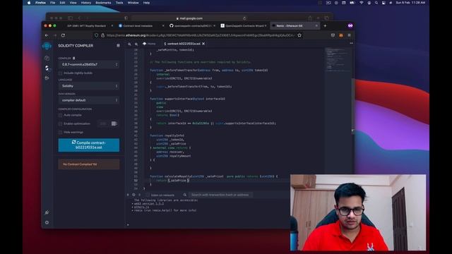 Adding Royalty to NFT Smart Contract for Opensea and other marketplaces | ERC 2981 Tutorial смотреть онлайн