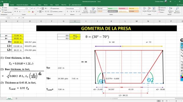DISEÑO GEOMETRICO REPRESA ARCO (AUTOCAD 3D) смотреть онлайн