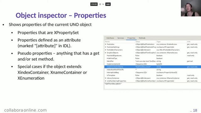 Built-in "Xray" like UNO object inspector - LibreOffice Conference 2021 смотреть онлайн
