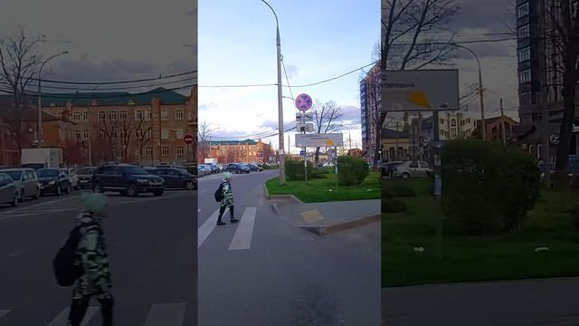 Доброе утро! Краснодар из окна трамвая. Весна... #tram #krasnodar смотреть онлайн