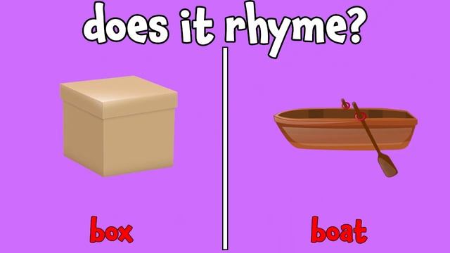 Does It Rhyme? Learning Rhyming Words for Kids смотреть онлайн
