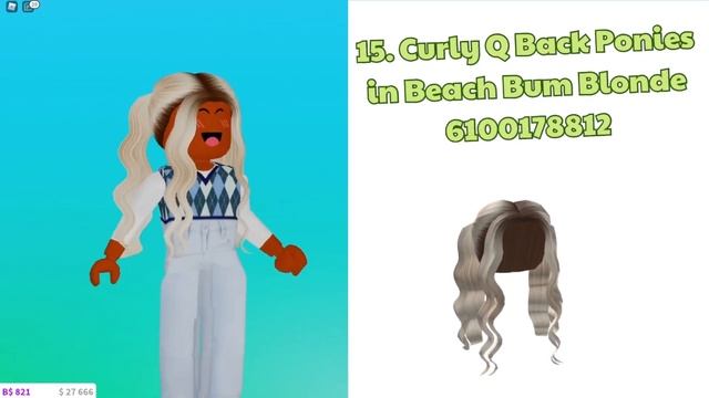 Blonde Hair Codes + Links | Cottagecore Aesthetic | Roblox Bloxburg смотреть онлайн