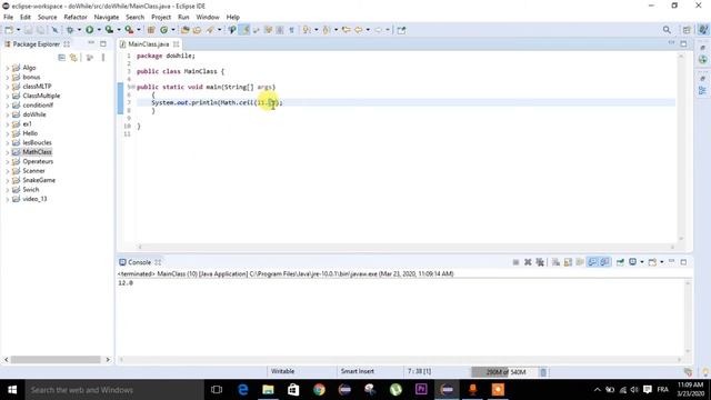 java ep18 : Math Class смотреть онлайн