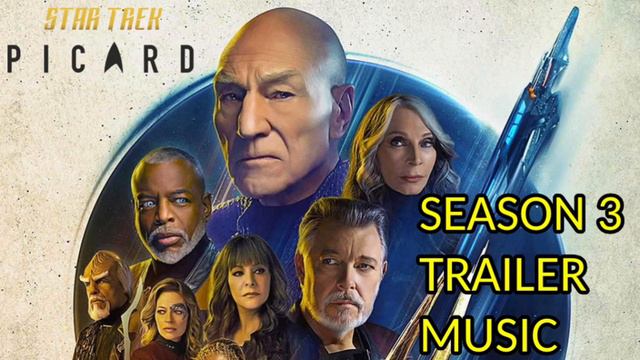 Star Trek Unreleased Music | Picard Season 3 Official Trailer | ISOLATED SCORE/MUSIC (2023) смотреть онлайн