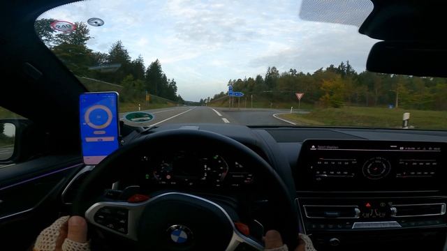 ?? BMW M8 Competition 0-200 KM/H & Top Speed Test | Driver's POV ??