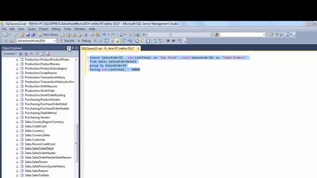 #38 Having Clause | Group By And Having Clause In SQL | Clause In SQL | SQL Tutorial For Beginners смотреть онлайн