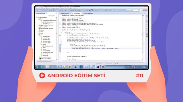 ANDROİD EĞİTİM SETİ | DERS 11 | ALERTDİALOG.BUİLDER KULLANIMI смотреть онлайн
