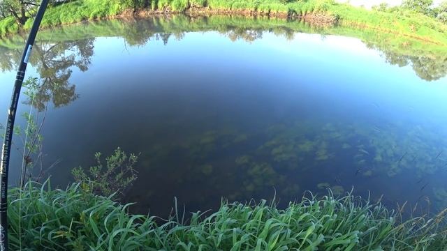 А что у нас на Днепре? Рыбалка на ультралайт спиннинг с берега смотреть онлайн