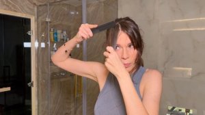 Челка шторка - стрижем и укладываем за 5 минут