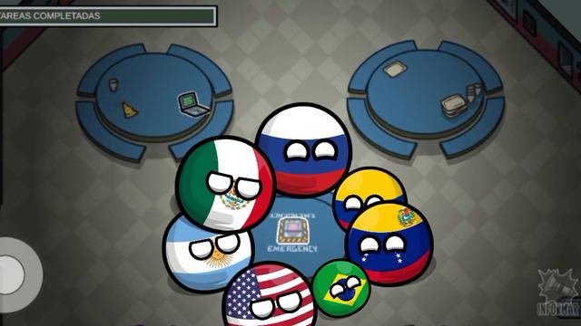 Country balls juegan among us xd😃👍 смотреть онлайн