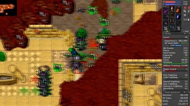 ANCIENT SCARAB DUO HUNT - EK 35 AND ED 40 - BEST places to hunt for KNIGHTS смотреть онлайн