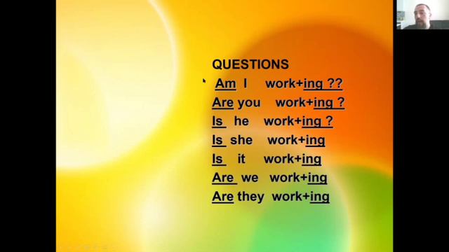 Present Continuous lesson - درس الحاضر المستمر смотреть онлайн