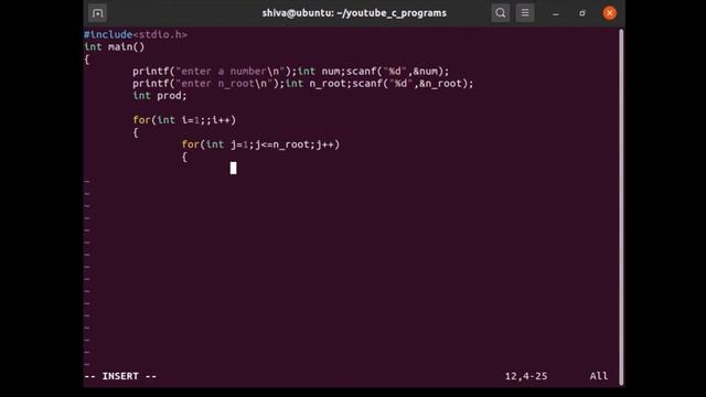 C program to find the n_th root of a number смотреть онлайн