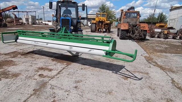 Валкообразователь на передней навеске на МТЗ 82 смотреть онлайн