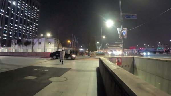 〖4K〗[2021 Winter Lights] Walking Seoul City Hall & Gwanghwamun Area  [2021 겨울 라이트 특집] 시청 & 광화문 걷기