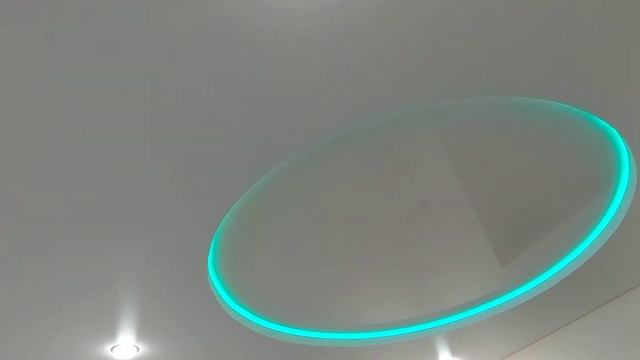 Натяжной потолок с подсветкой смотреть онлайн