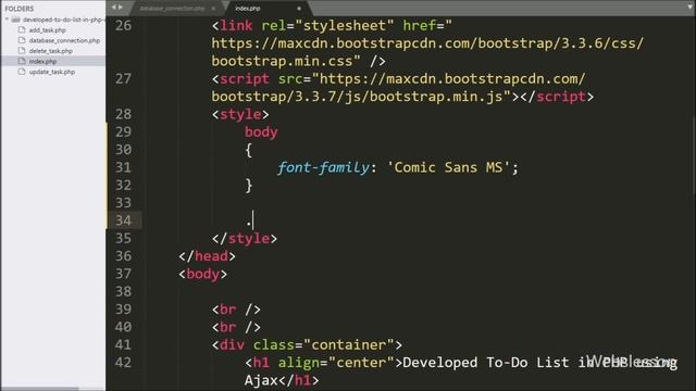 Developed To-Do List in PHP using Ajax - 1 смотреть онлайн