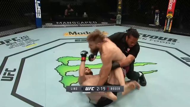 UFC Вегас 4 Филипе Линс (Бразилия) vs Таннер Босер (Канада) смотреть онлайн