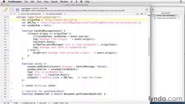 Html 5 Tutorials Handling errors смотреть онлайн