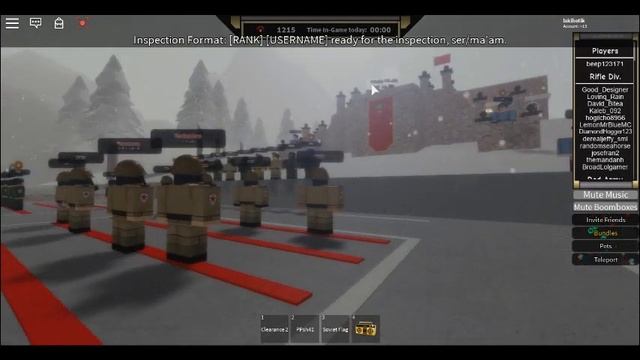 Roblox Military Simulator - Inspection смотреть онлайн
